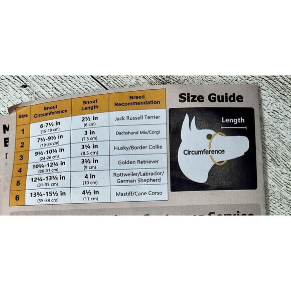 Dog Muzzle With Slow Feeder Pad Basket Muzzle For Large Dogs In Training - Picture 6 of 6